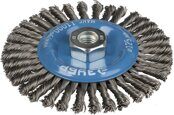 Disc-shaped Wire Brush for Angle Grinder Ø125mm 3Y6P PROFESSIONAL