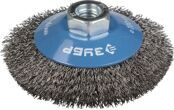 Cone-shaped Wire Brush for Angle Grinder Ø100mm 3Y6P PROFESSIONAL